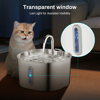 Aquapure Automatic Cat Water Fountain 2.2L