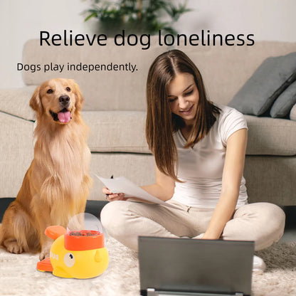 Duckdine Interactive Treat Dispenser Bowl
