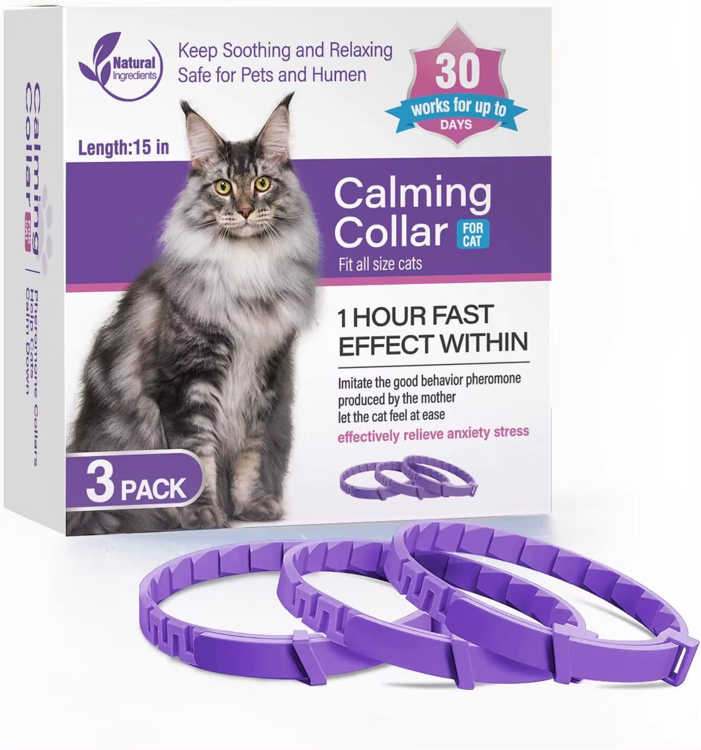 Serenecollar Calming Pheromone Collar
