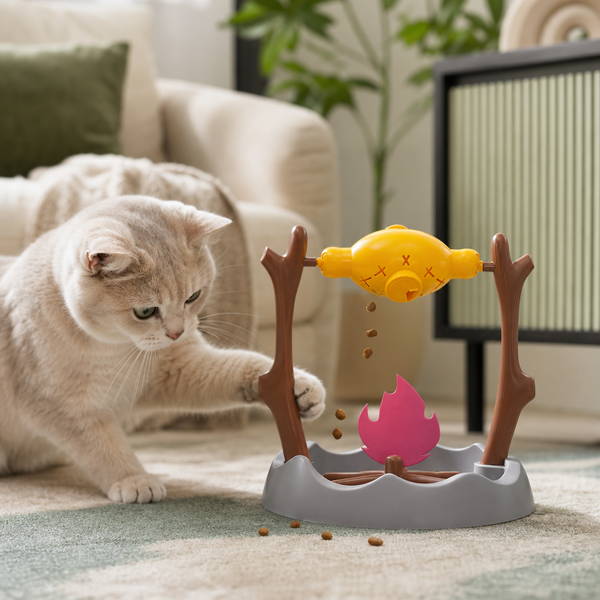 SpinFeast Rotating Treat Toy