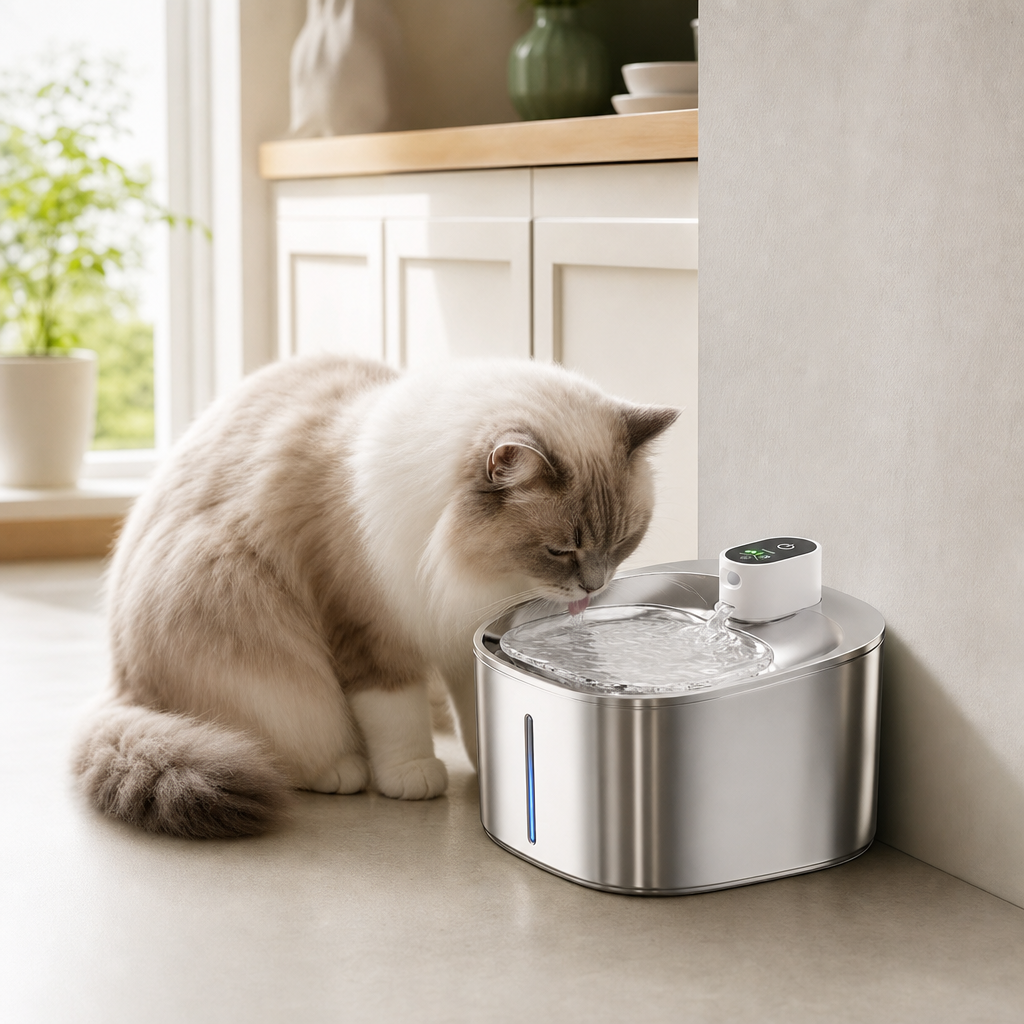 PureFlow Wireless Cat Fountain
