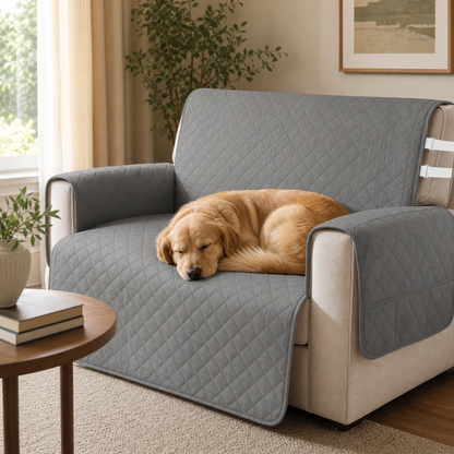 ShieldCouch Quilted Sofa Cover