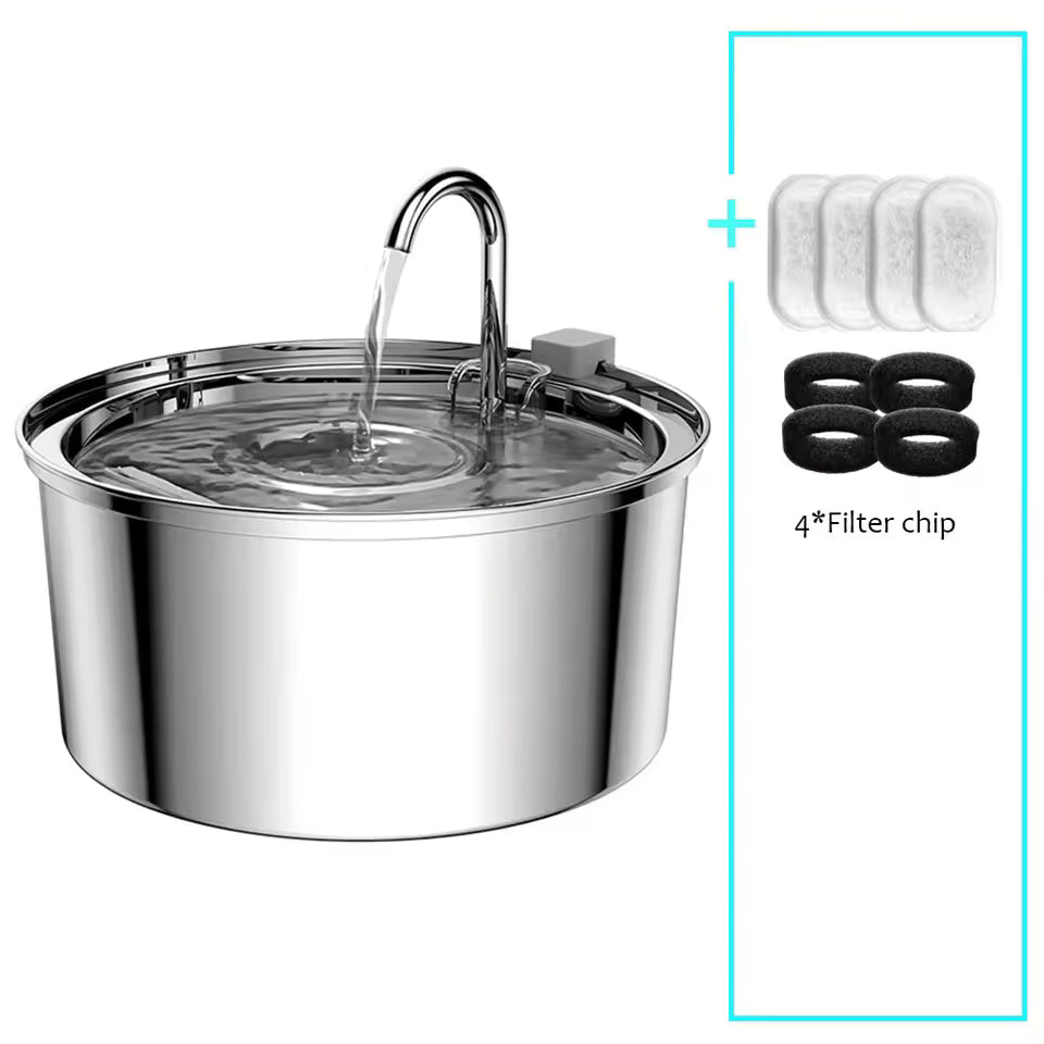 PureStream Stainless Water Fountain