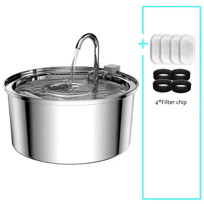 PureStream Stainless Water Fountain