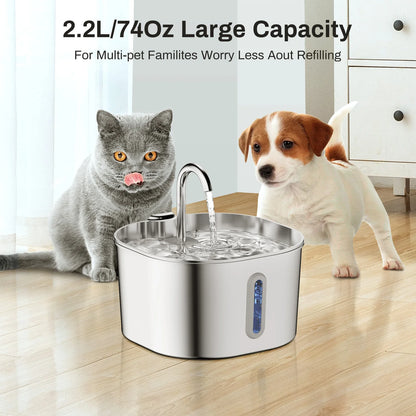 Aquapure Automatic Cat Water Fountain 2.2L