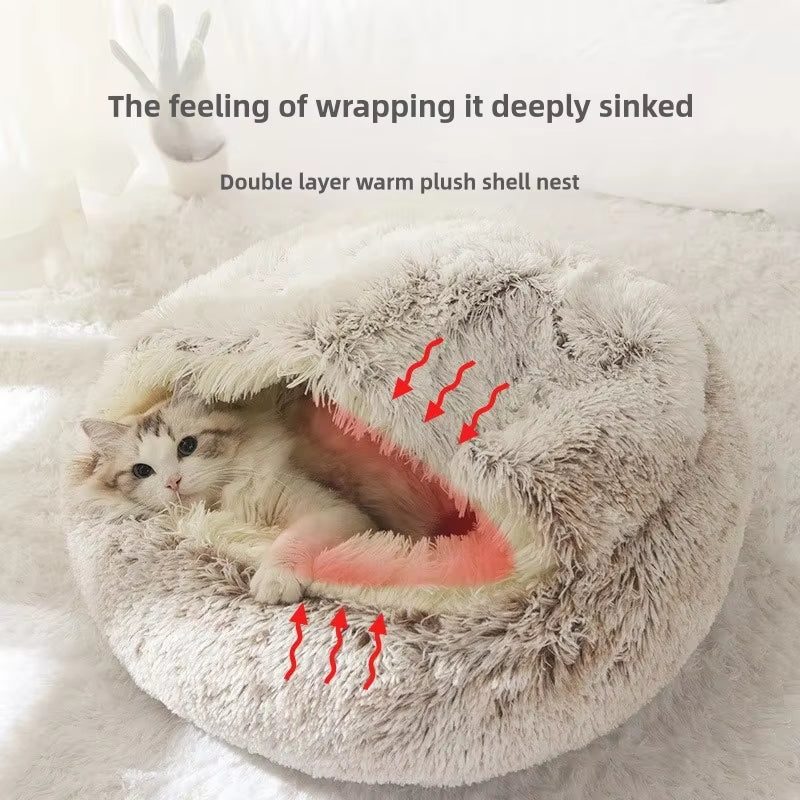 Wintershell Semi-Enclosed Plush Nest