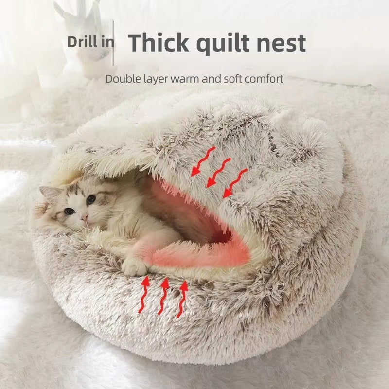 Wintershell Semi-Enclosed Plush Nest