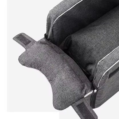 Car Central Dog Car Seat Bed Portable Carrier for Small Dogs and Cats